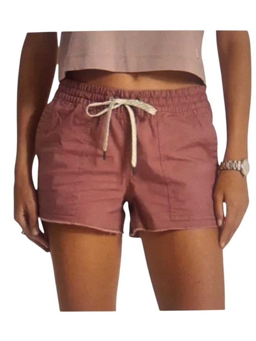Vuori Women’s Size XSmall Vintage Ripstop Short, Cinnamon Shorts